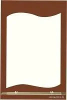 Tivoli Зеркало Вокал 50х70 458036 (с полочкой)