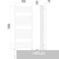 TERMINUS Аврора П20 50x100 RAL 9003