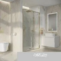 Niagara Nova NG-45-11ASG 110х195 (золото сатин/прозрачное стекло)