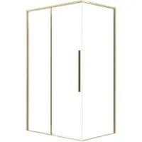 Grossman Galaxy 140x90x195 120.K33.01.1490.32.00 (золото сатин/стекло прозрачное)