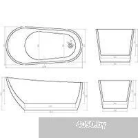 Cerutti Spa Viva CT9127 1700x750x650