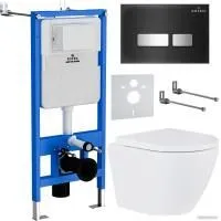 Roxen Antares One Rimless 6 в 1 StounFix Slim 643669 (чёрное стекло)