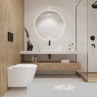 Lauter Longer 2110822 с кнопкой 219703J (прямоугольная, сатин)