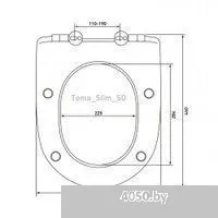 Berges Wasserhaus Ego X Rimless 043356 (с сиденьем)