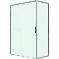 Grossman Style 100x100x195 120.K33.05.1010.10.00 (хром/стекло прозрачное)