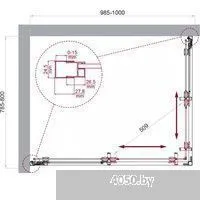 BelBagno LUCE-AH-2-100/80-P-Cr