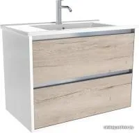 ЗОВ Тумба под умывальник Парма 90 P90LWP0MWHMC1A (белый/белый галифакс)