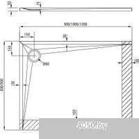 Deante Kerria Plus 120x90 KTS 043B