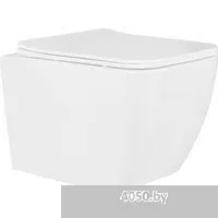 Roxen Cube в комплекте с инсталляцией Asten Readle Zentralmodul AR0601-135CH с кнопкой (хром глянец)