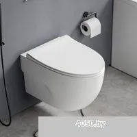 Roxen Porto в комплекте с инсталляцией StounFix Dual Fresh 6 в 1 966397 (кнопка: серый бетон)