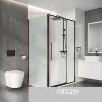 Niagara Nova NG-A80GR-34 80х195 (графит/прозрачное стекло)