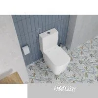 Lauter W09 P-TRAP с жестким сиденьем и микролифтом 21900002 (горизонтальный выпуск)