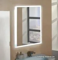 Континент Зеркало Sevilla LED 60x80 (с часами)