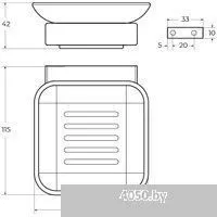 Cezares SLIDER-SODS-NOP (черный матовый)