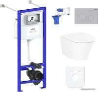 Унитаз Lavinia Boho Relfix Biore Rimless 7 в 1 87050187 (матовый пластик)