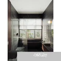 MaybahGlass 195x89 MGD-732-5у (прозрачное стекло/хром матовый)