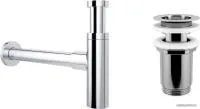 Wellsee Drainage System 182119004 (сифон, выпуск, хром)