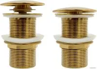 Донный клапан Rea Gold Klik-Klak (без отверстия для перелива)