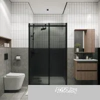 Grossman Classic 130x195 100.K33.04.130.21.10 130x195 (черный матовый/стекло тонированное)