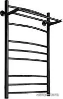 Полотенцесушитель Ariano Палермо с полкой 70x50 (черный)