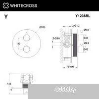 Whitecross Y Y1236BL (черный матовый)