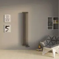 Faberg Sabron 1 (6 секций, черный матовый RAL-9005)