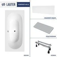 Lauter Ava 150 21208050 (с ножками, серым подголовником и белым лицевым экраном)