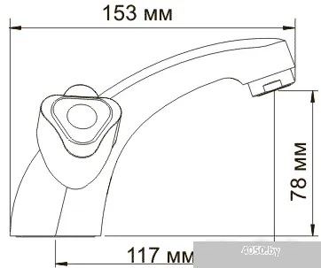 Смеситель Wasserkraft Amper 2903