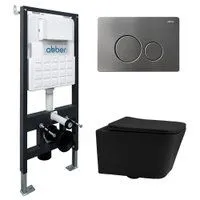 Abber Rechteck AC1201MB-AC0105-AC0121NG (с кнопкой смыва)