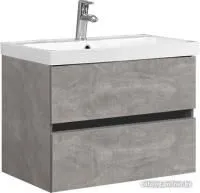 Belux Тумба с умывальником Париж НП70-02 (31, бетон Чикаго/светло-серый)