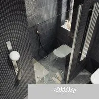 MaybahGlass 198x60 MGD-446-5 (прозрачное стекло/хром матовый)