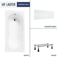 Lauter Celeste 160x70 21060060 (с ножками и лицевым экраном)