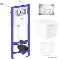 Унитаз Lavinia Boho Relfix Aveo Rimless 6 в 1 77050210 (хром пластик)