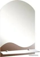 Tivoli Зеркало Баунти с полочкой 39х58.5 458022 (с полочкой)