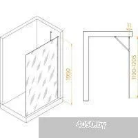 RGW WA-102Gb 351010212-16 120 (золото brush/прозрачное стекло)