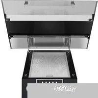 MAUNFELD Bridge 60 (нержавеющая сталь/черное стекло)