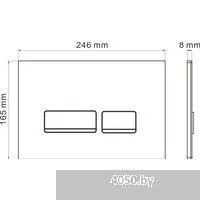 Roxen Antares в комплекте с инсталляцией Attach 5 в 1 967095 (кнопка: белый)