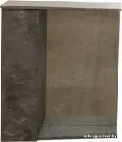 Garda Шкаф с зеркалом Soty4_700_PVС (бетон)
