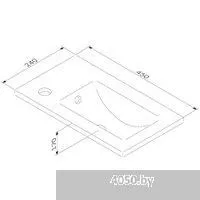 AM.PM X-Joy M85AWCC0452WG64 (белый глянец)