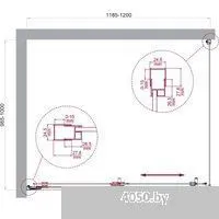 BelBagno LUCE-AH-1-120/100-C-Cr