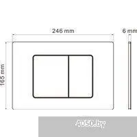 Roxen Antares Tornado в комплекте с инсталляцией StounFix Dual Fresh 6 в 1 968391 (кнопка: оружейная