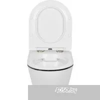 Roxen Antares Black в комплекте с инсталляцией StounFix Dual Fresh 6 в 1 964909 (кнопка: белое стекл