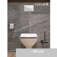 Cersanit Carina New Clean On с инстал. Link Pro (с кнопкой Corner 64077 белый)