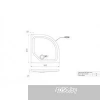 Maroni Низкий полукруг 90х90