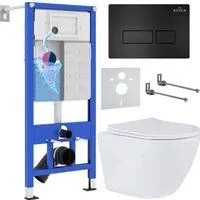 Roxen Antares One Rimless 6 в 1 StounFix Dual Fresh 577729 (кнопка: черный матовый)