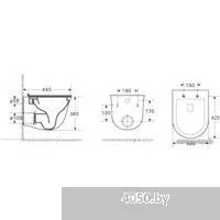 WeltWasser Telbach 004 GL-WT + Marberg 410 RD (белый глянец/хром)