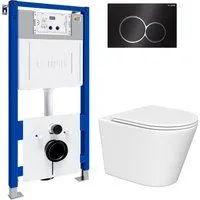 Lauter Longer 2110822 с кнопкой 219704E (круглая, черный)