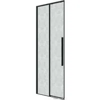 Grossman Galaxy 120x195 1/2.K33.01.12.21.02 (черный матовый/шиншилла стекло)