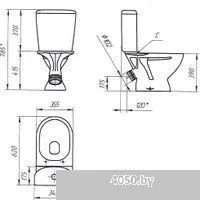 Cersanit Nick S-KO-NIC031-ST-P-w