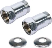 Ростела Прямая 1 1/4x1 г/ш 731SCH1210 (хром)